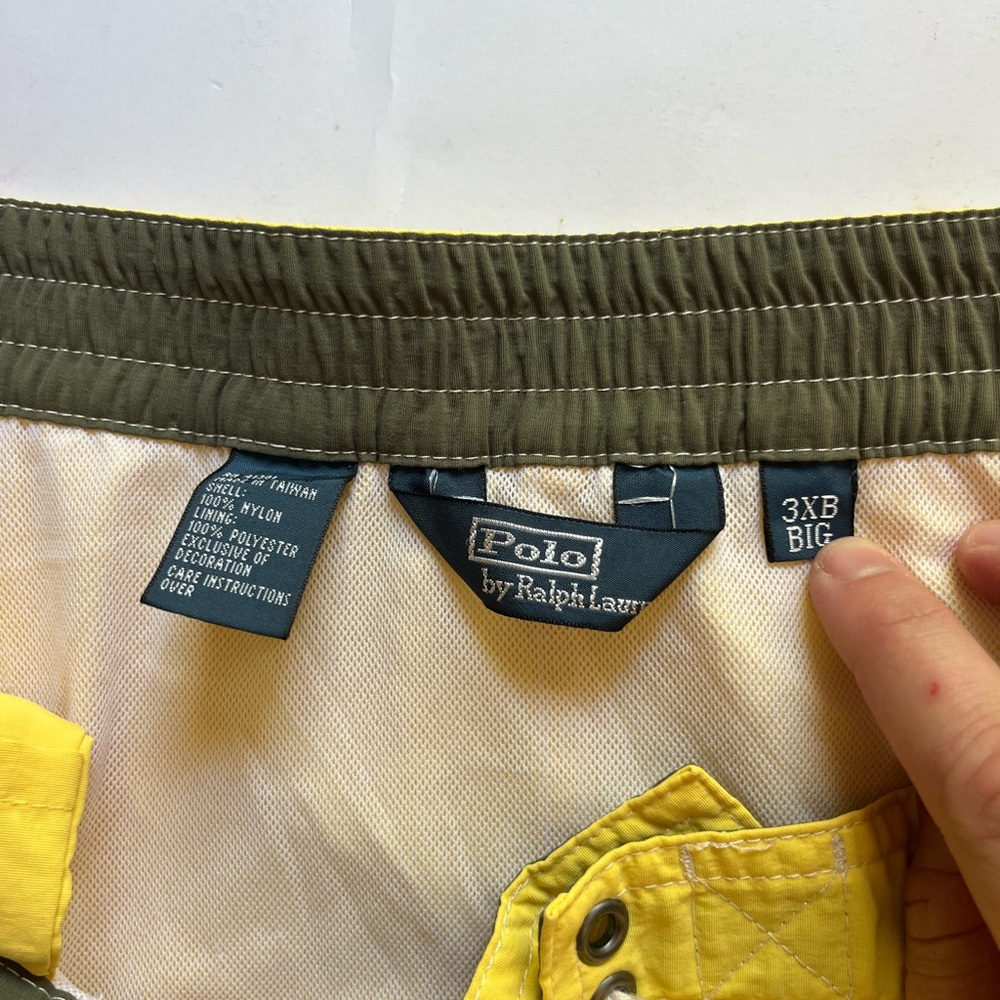 Polo by Ralph Lauren Men's Yellow Board Shorts 3Xlarge big - Picture 4 of 8
